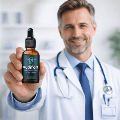Audifort natural hearing support supplement for ear health, tinnitus relief, and hearing clarity
